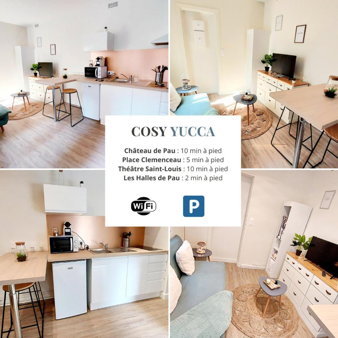 Cosy Yucca - 1Ch - Quartier Des Halles & Parking Pau Exterior foto